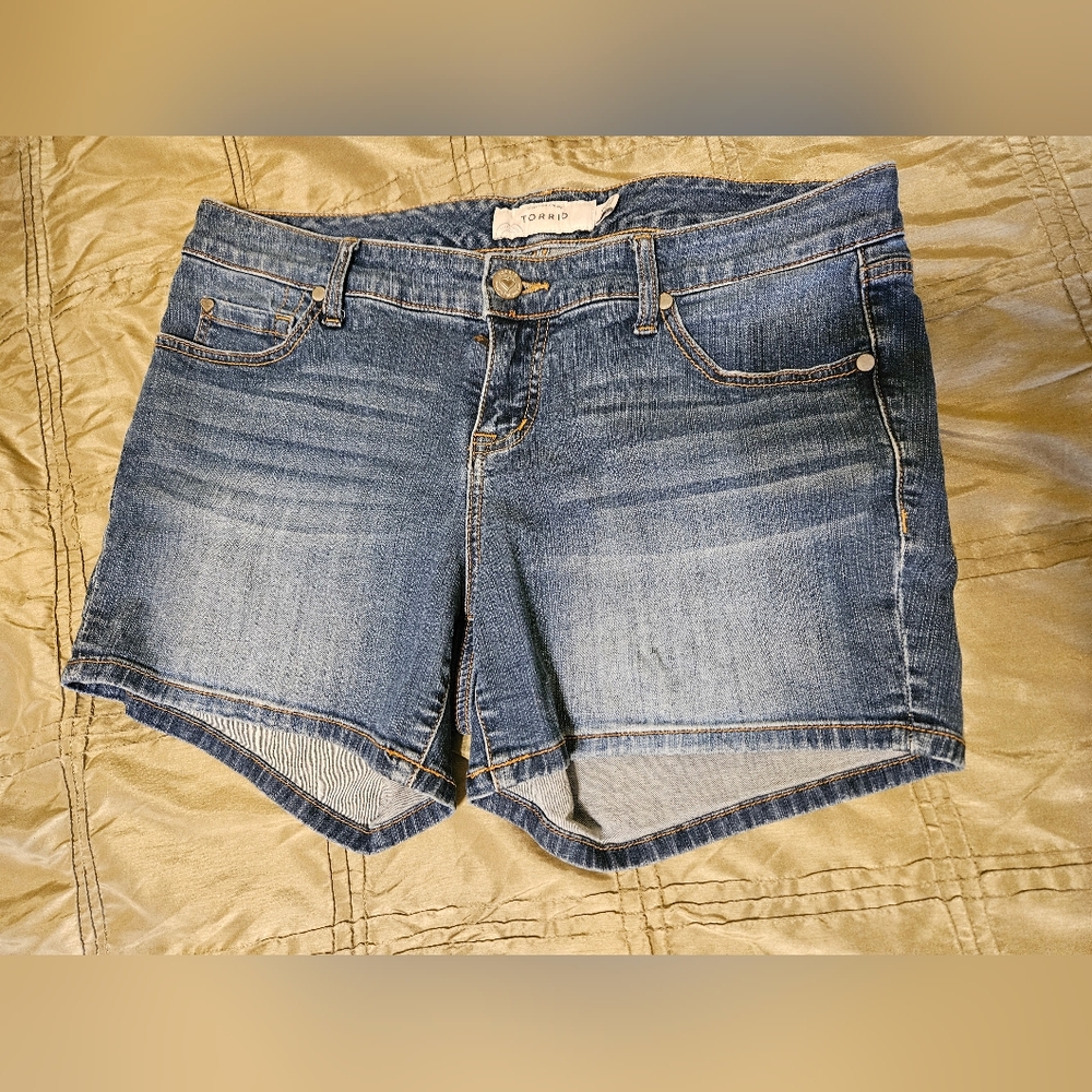 Torrid jean shorts